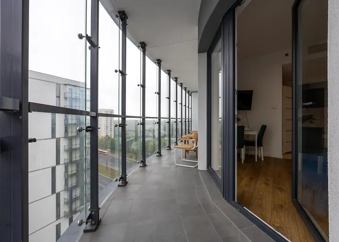 Wola - 9th Floor With Balcony - By Rentujemy Lejlighed *
